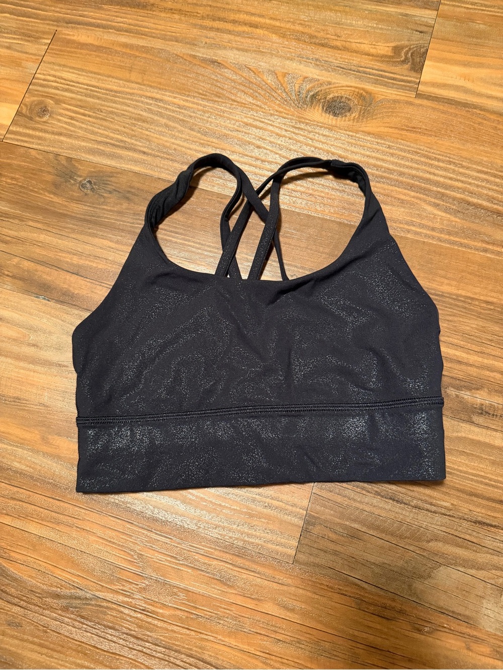Lululemon long line Energy Bra
Luminosity Foil Print